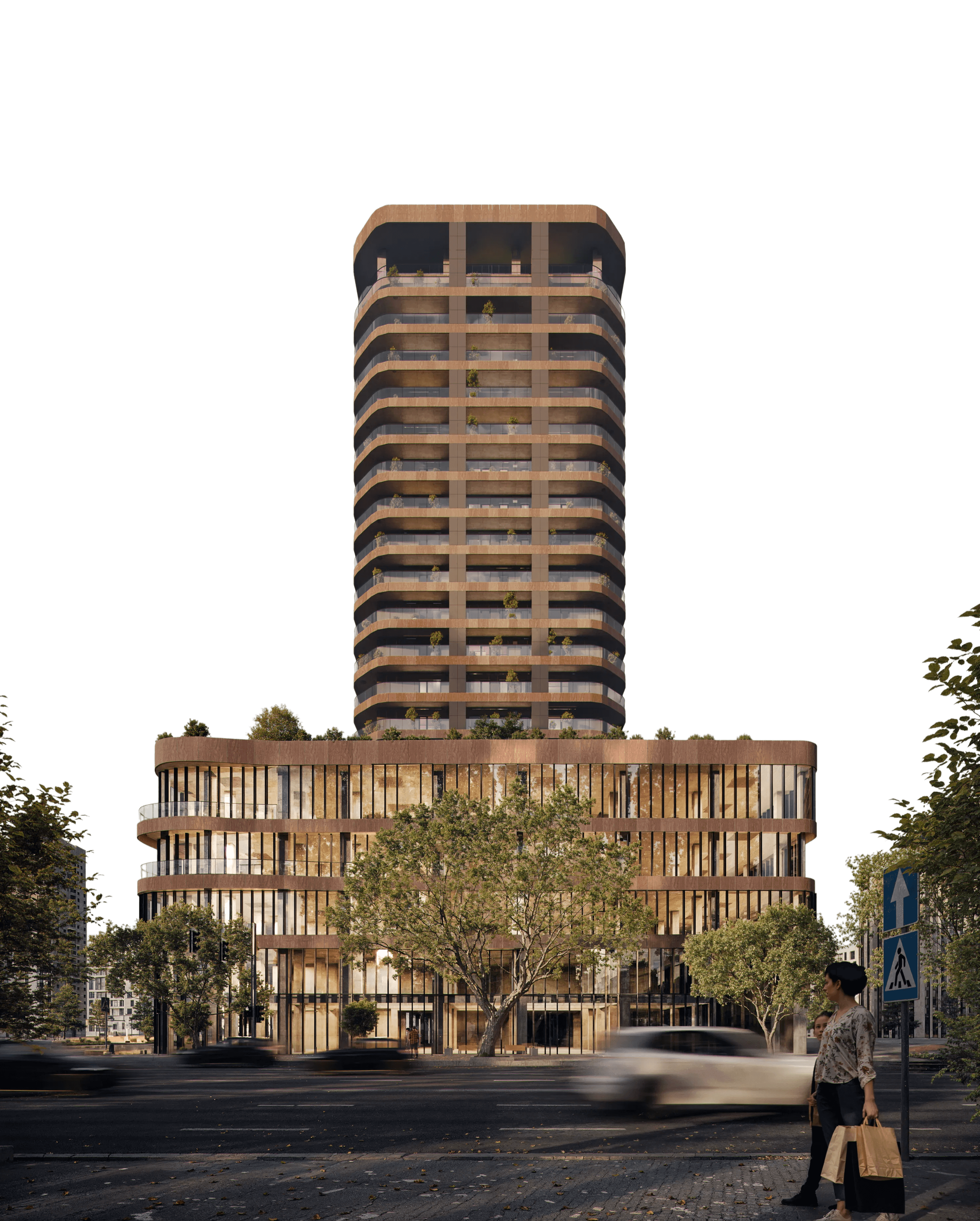 Wellhouse tower render