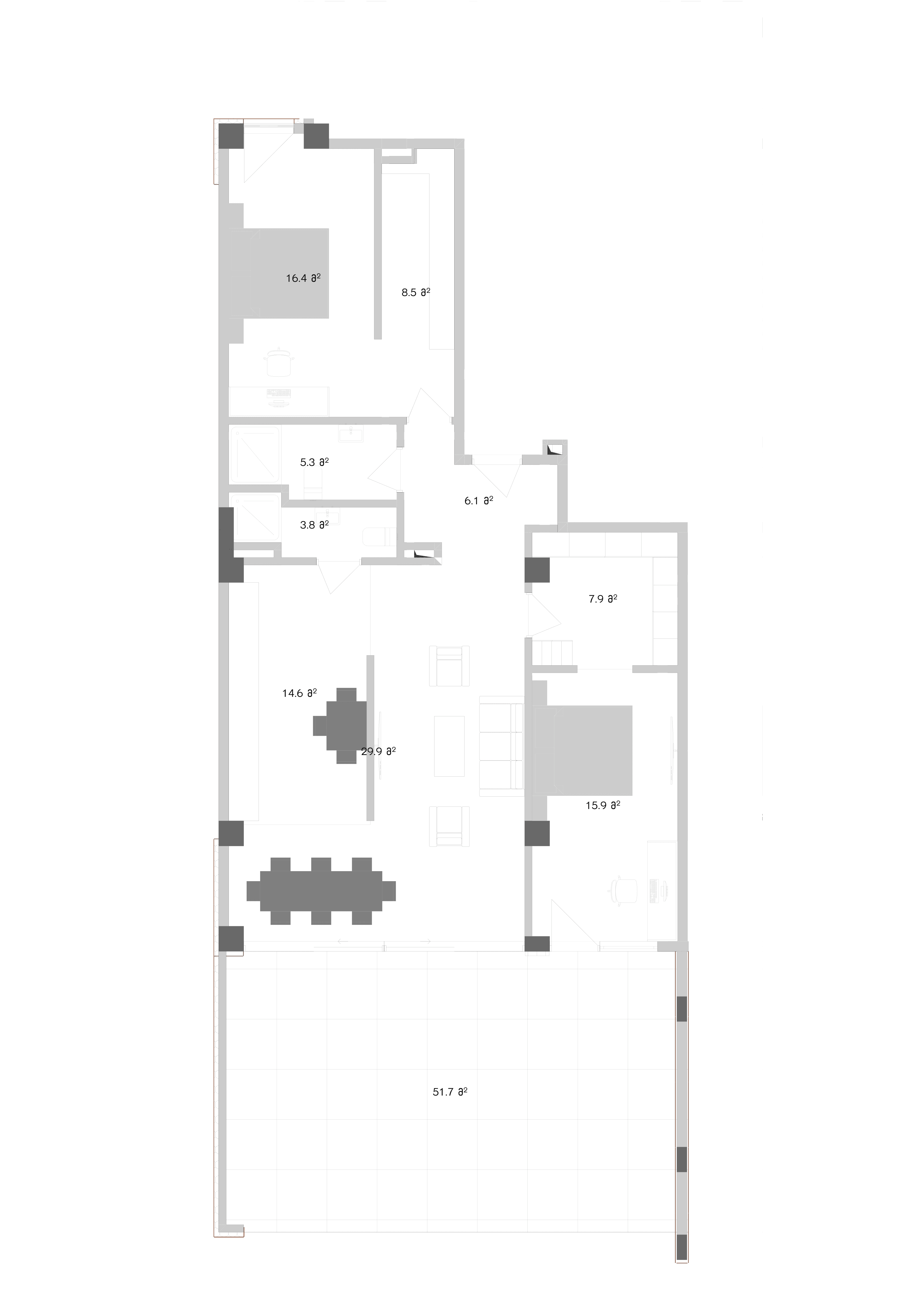 2 Спальни + Двор 04