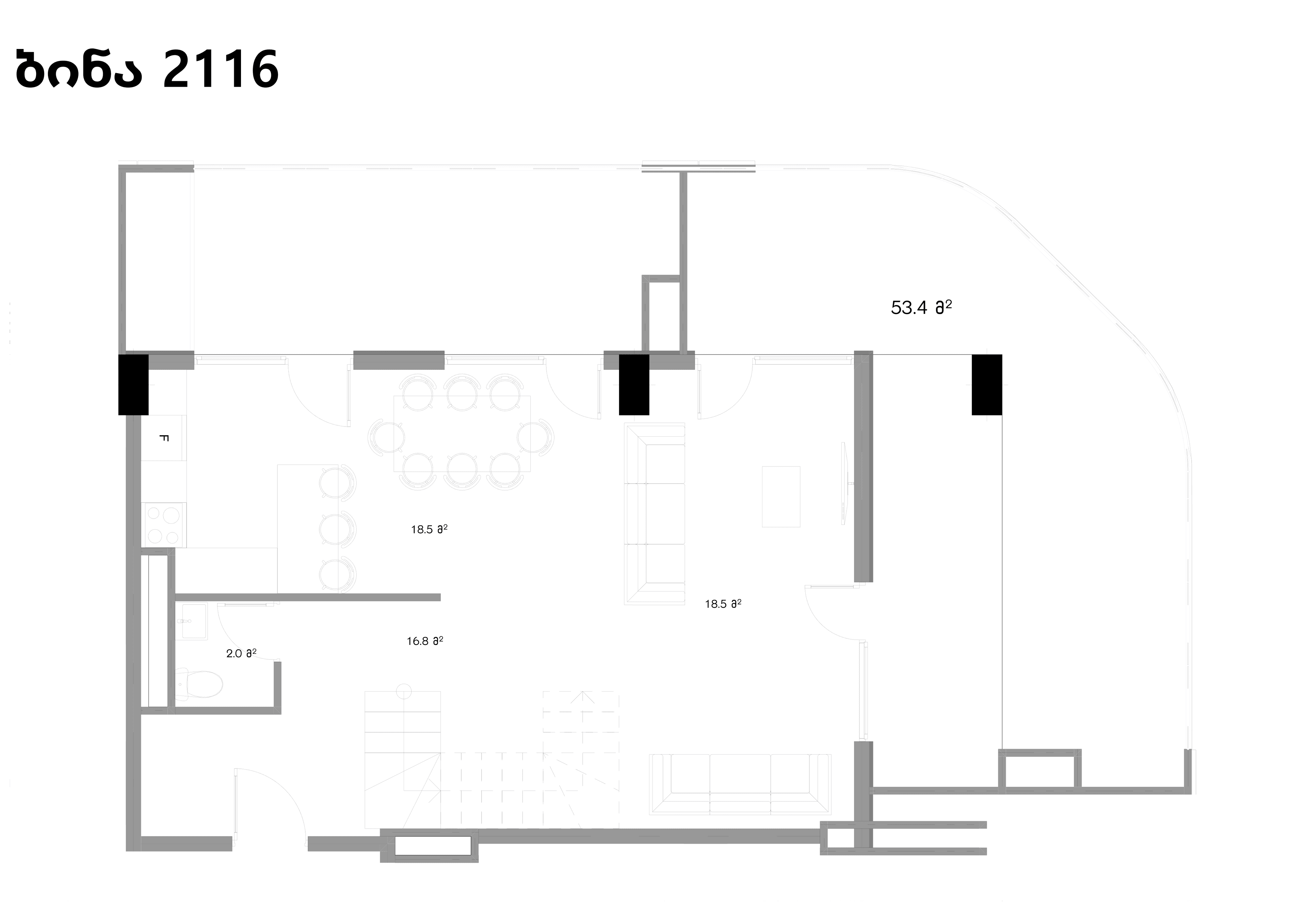 დუპლექსი 2116